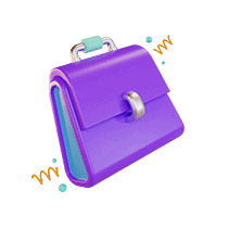 Desenho de uma mala